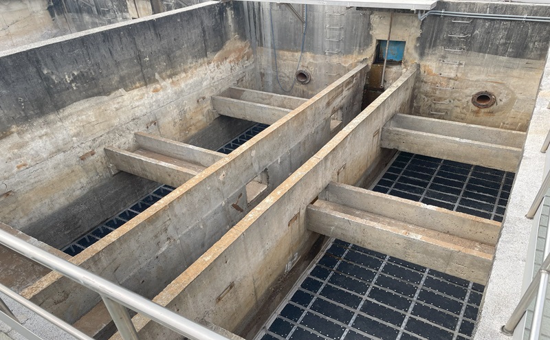雙通道濾水器-快濾池改善工程-自來水公司六區淨水場，於2022年完工並運轉至今。